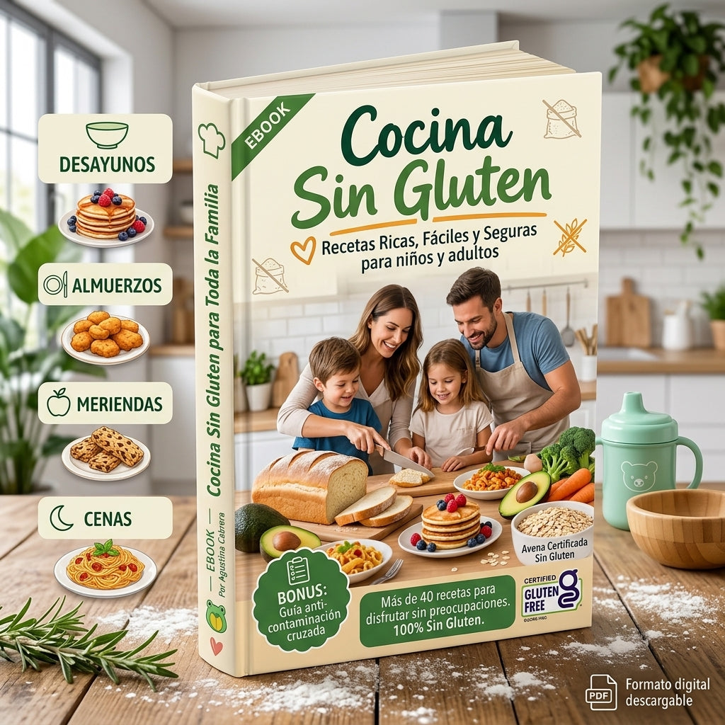Libro Digital Cocina Sin Gluten para Toda la Familia